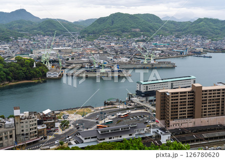 《広島県》尾道・坂の街の風景 126780620