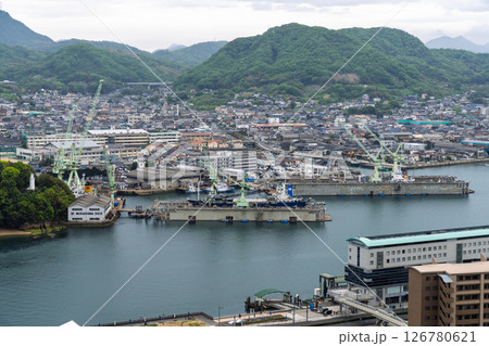 《広島県》尾道・坂の街の風景 126780621