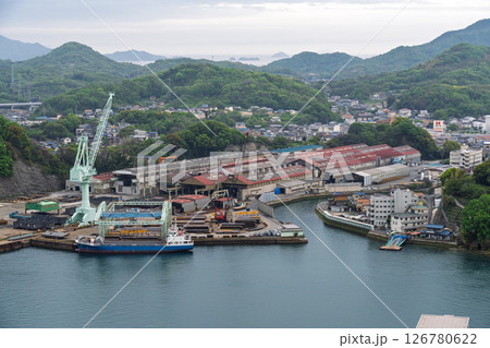 《広島県》尾道・坂の街の風景 126780622