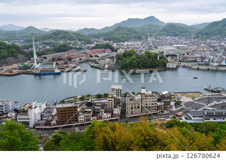 《広島県》尾道・坂の街の風景 《広島県》尾道・坂の街の風景 126780624