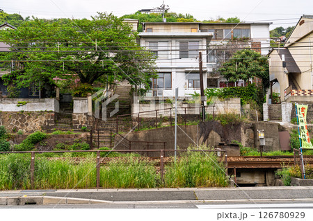 《広島県》尾道・坂の街の風景 《広島県》尾道・坂の街の風景 126780929