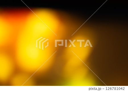背景素材 グラデーション イルミネーション 黄色 背景素材 グラデーション イルミネーション 黄色 126781042