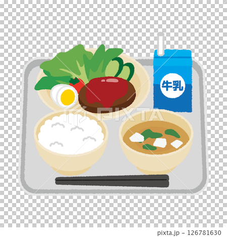 學校午餐 126781630