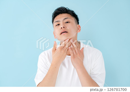 若い男性　スキンケア 126781700