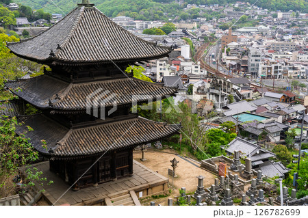 《広島県》尾道・坂の街の風景 126782699