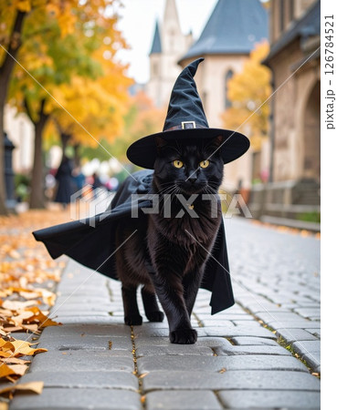 黒猫の魔女 126784521