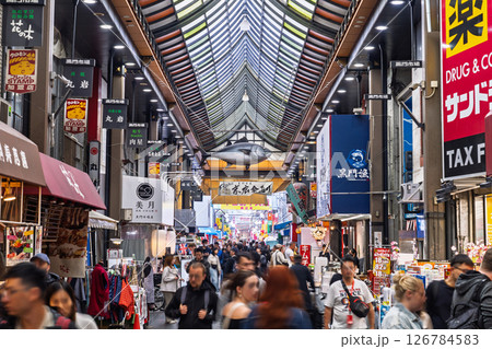 《大阪府》黒門市場・商店街 《大阪府》黒門市場・商店街 126784583