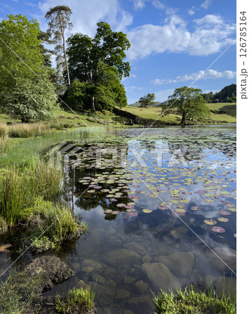 Loughrigg Tarn in the Lake District - Cumbria in the United Kingdom Loughrigg Tarn in the Lake District - Cumbria in the United Kingdom 126785164