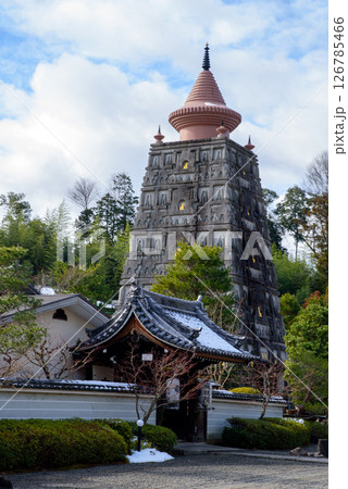 京都　妙満の仏舎利大塔 126785466