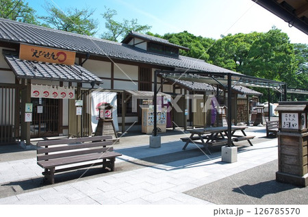 〔2025年テント屋根設置〕名古屋市：金シャチ横丁／義直ゾーン(北側／えびせん) 126785570