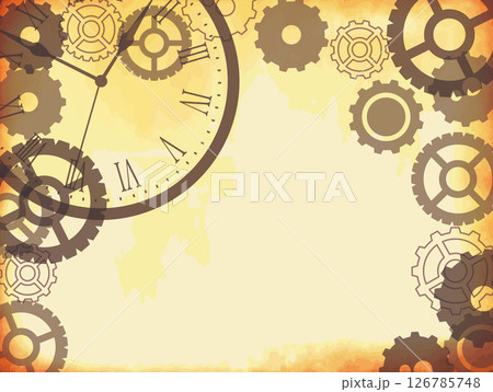 歯車の連動で動くシステム 126785748