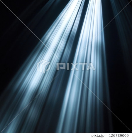 Interplay of Short, Scattered Light Rays in Dark Background 126789009