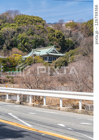 白鶴美術館　本館（東洋古美術の公開）白鶴酒造創業者の収集品を展示　神戸市東灘区住吉山手 126789366