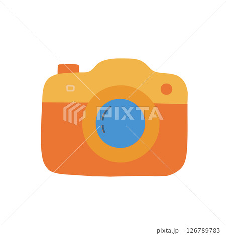 Colorful vintage camera vector illustration, perfect for retro design projects, art decor, and photography themes. Ideal for creative use in digital and print media. Colorful vintage camera vector illustration, perfect for retro design projects, art decor, and photography themes. Ideal for creative use in digital and print media. 126789783