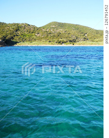 Sea and Mountain View. Corsica. French Island. Bonifacio. 126791452