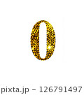 Golden number 0. Numbers for design 126791497