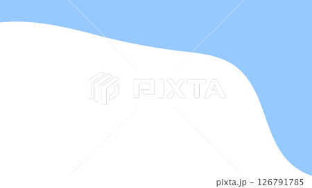 A minimalist blue and white wavy abstract background, perfect for banners, websites, or presentations. Clean and modern design with a calm, fluid aesthetic. 126791785