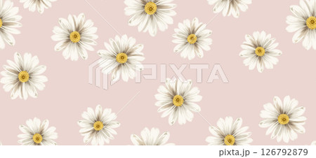 Artistic Geometric Floral Scrollwork Hand Drawn Patterns 126792879