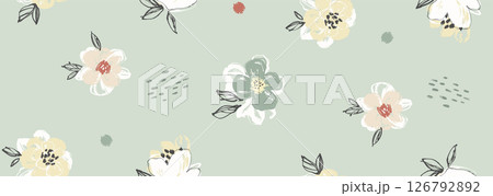 Artistic Geometric Floral Scrollwork Hand Drawn Patterns Artistic Geometric Floral Scrollwork Hand Drawn Patterns 126792892