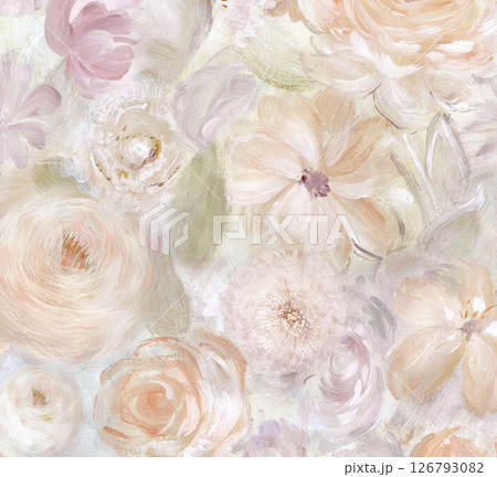 Unique Hand Painted Geometric and Curly Floral Design Artworks Unique Hand Painted Geometric and Curly Floral Design Artworks 126793082