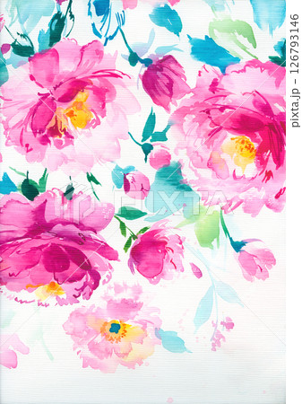 Unique Hand Painted Geometric and Curly Floral Design Artworks Unique Hand Painted Geometric and Curly Floral Design Artworks 126793146