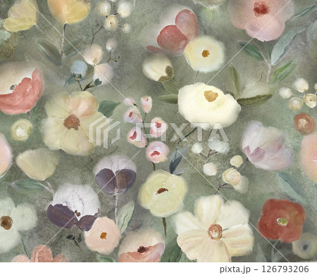 Elegant Handmade Geometric Floral Scroll Pattern Compositions Elegant Handmade Geometric Floral Scroll Pattern Compositions 126793206
