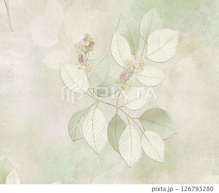 Elegant Handmade Geometric Floral Scroll Pattern Compositions 126793280