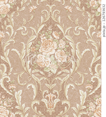Stunning Hand Painted Geometric Floral Scroll Pattern Creations Stunning Hand Painted Geometric Floral Scroll Pattern Creations 126793632