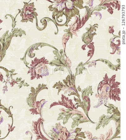 Inspired Geometric Floral Scrollwork Hand Drawn Illustrations Inspired Geometric Floral Scrollwork Hand Drawn Illustrations 126793793
