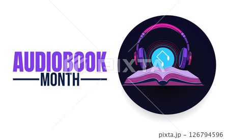 Listen Up, Celebrating National Audiobook Month design templet Listen Up, Celebrating National Audiobook Month design templet 126794596