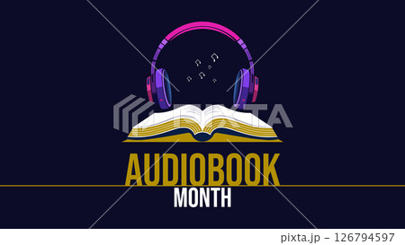 Listen Up, Celebrating National Audiobook Month design templet Listen Up, Celebrating National Audiobook Month design templet 126794597