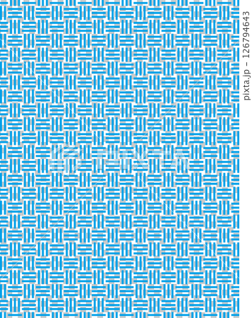 水色の三崩しの背景 水色の三崩しの背景 126794643