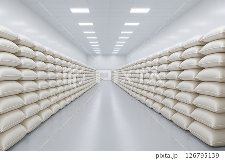 備蓄米の倉庫 126795139