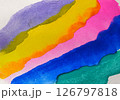 カラフルな水彩絵具 126797818