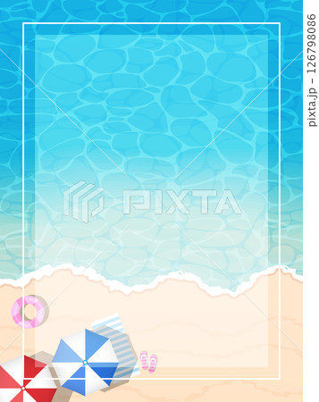 美しい海と波打ち際 美しい海と波打ち際 126798086