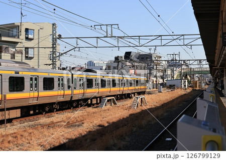 JR南武線矢向駅の風景 126799129