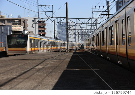 JR南武線武蔵新城駅の風景 126799744