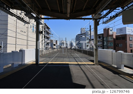 JR南武線武蔵新城駅の風景 JR南武線武蔵新城駅の風景 126799746