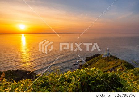 角田岬の夕暮れ 126799876