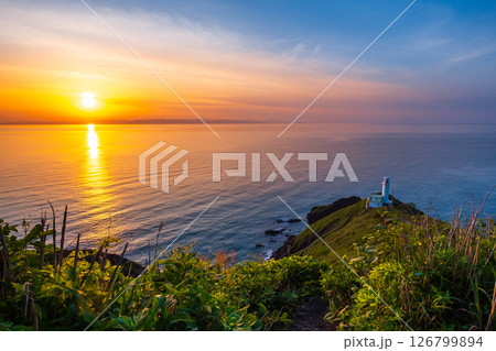 角田岬の夕暮れ 126799894