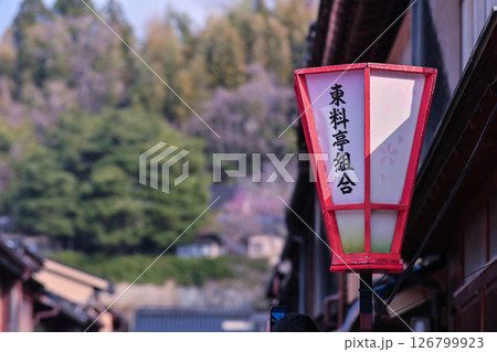 ひがし茶屋街の春景色 ひがし茶屋街の春景色 126799923