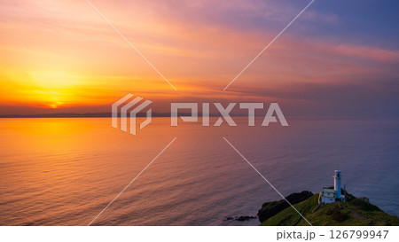 角田岬の夕暮れ 126799947