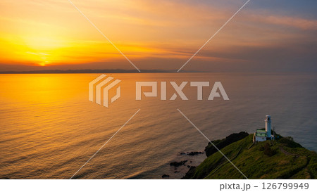 角田岬の夕暮れ 126799949