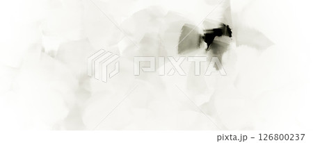 抽象的　水墨画　背景　壁紙 126800237
