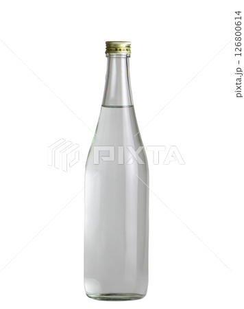 酒瓶　四合瓶　透明　ラベルなし 126800614