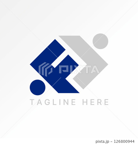 Logo design graphic concept creative premium vector stock image top sell initial FL LF font square flip human people holding hug together friendship Logo design graphic concept creative premium vector stock image top sell initial FL LF font square flip human people holding hug together friendship 126800944