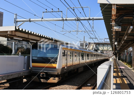 JR南武線向河原駅の風景 126801753