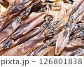 ほたるいか素干し　白背景 126801838