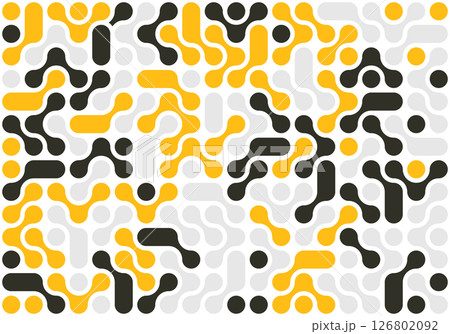 黄色・黒・グレーの抽象パターン背景ベクターイラスト|抽象,幾何学,パターン,背景,黄色,黒,グレー 黄色・黒・グレーの抽象パターン背景ベクターイラスト|抽象,幾何学,パターン,背景,黄色,黒,グレー 126802092