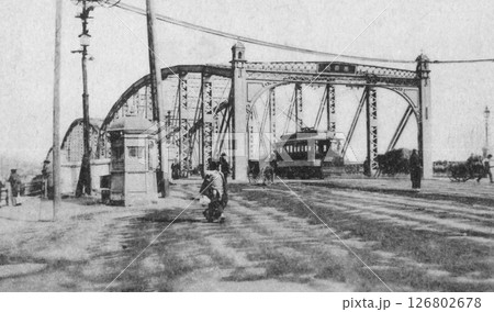 古写真　1907-1918年　東京　両国橋 126802678